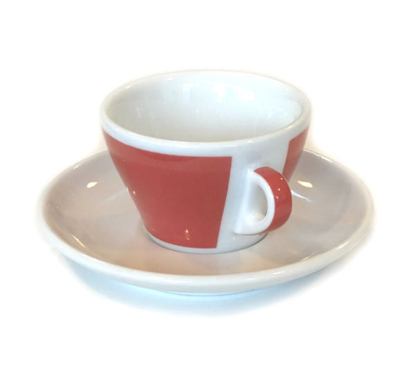 "TORINO" Cappuccino S 150ml - red